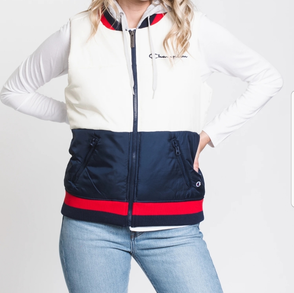 (NWT) Champion Women's Stadium Puffer Vest